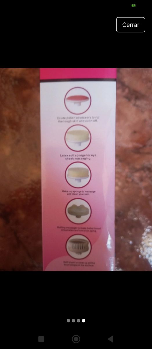 Limpiador facial 5 en 1