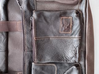 Bolso bandolera cuero marrón