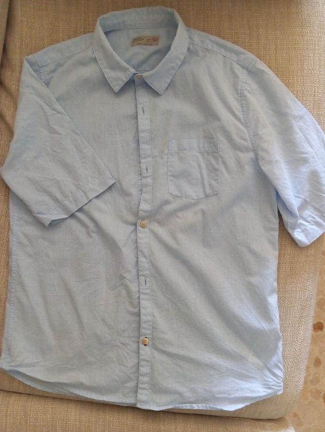 Camisa niño 13/14 años - Azul