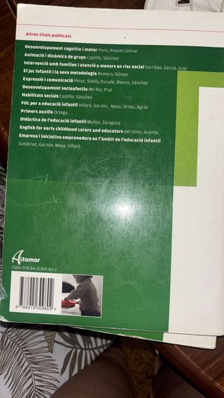 Libros CFGS educación infantil