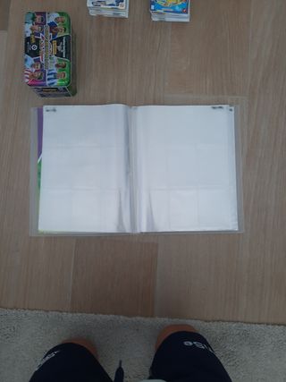 Álbum cromos fútbol + 170 cartas