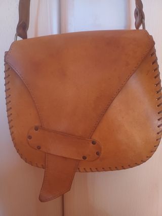 Borsa a tracolla in cuoio