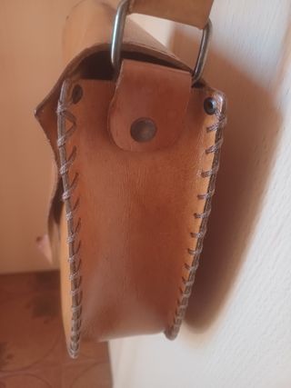 Borsa a tracolla in cuoio