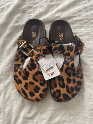 Zapatos Zara - Leopardo - Talla 39