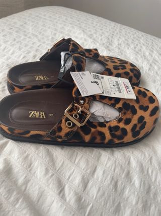 Zapatos Zara - Leopardo - Talla 39