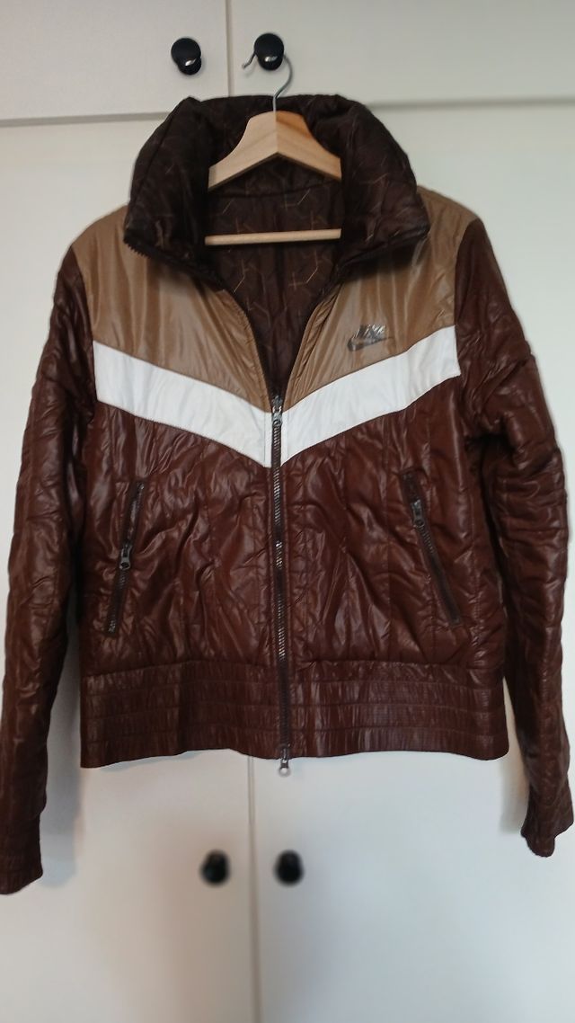 Chaqueta reversible Nike marrón
