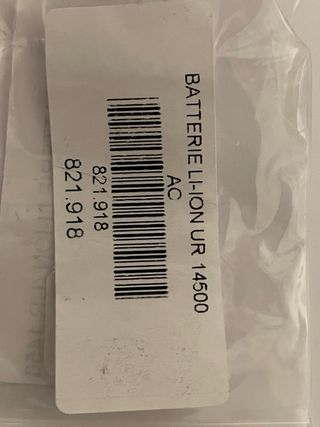 Batteria Li-ion Braun 14500