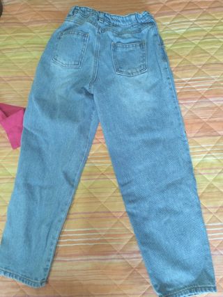 Jeans e maglia Stitch bimba 6-7 anni