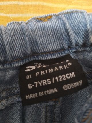 Jeans e maglia Stitch bimba 6-7 anni