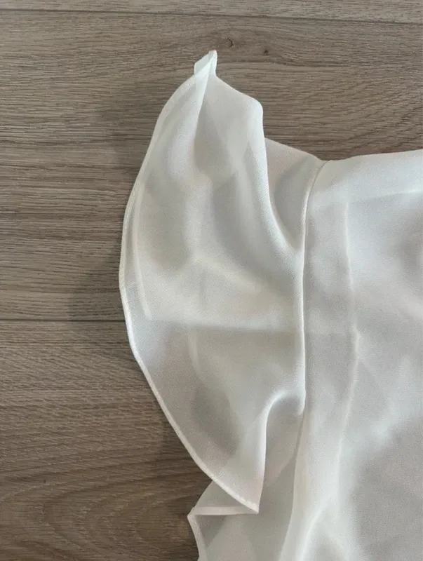 Blusa bianca - leggera e romantica