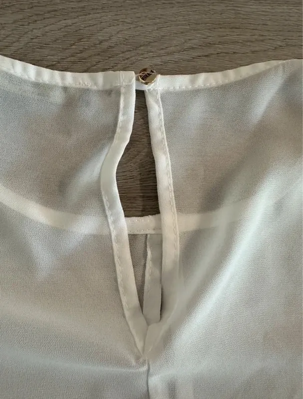 Blusa bianca - leggera e romantica