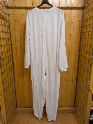 Pijama sanitario largo blanco / pijama geriatrico 