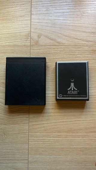 cartucho Donkey Kong y Venture Atari