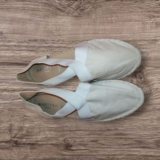 Sandalias Marypaz blancas planas