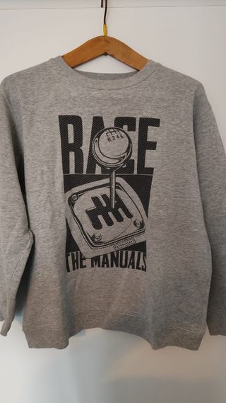 Maglione Petrolheart grigio uomo