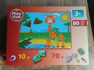Puzzle magnetico Playtive 80 pezzi