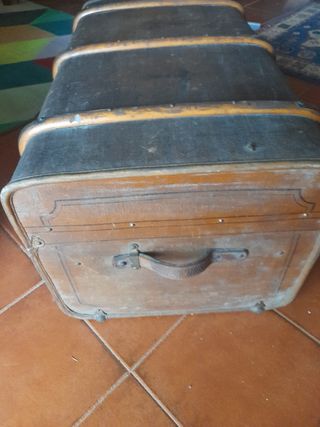 Baúl de vapor victoriano.