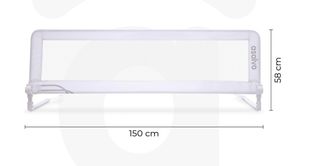 Barrera cama Asalvo 150cm - NUEVA