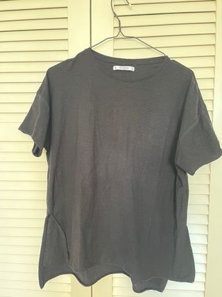 Camiseta negra Pull&Bear talla S