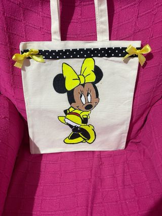 Bolso Mickey Mouse pintado a mano