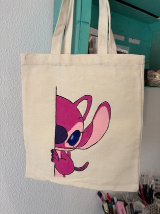 Bolso Mickey Mouse pintado a mano