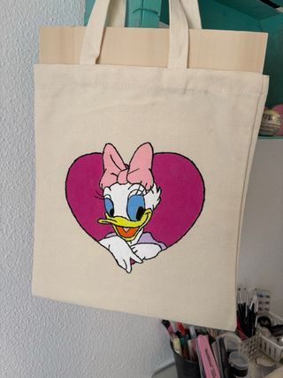 Bolso Mickey Mouse pintado a mano