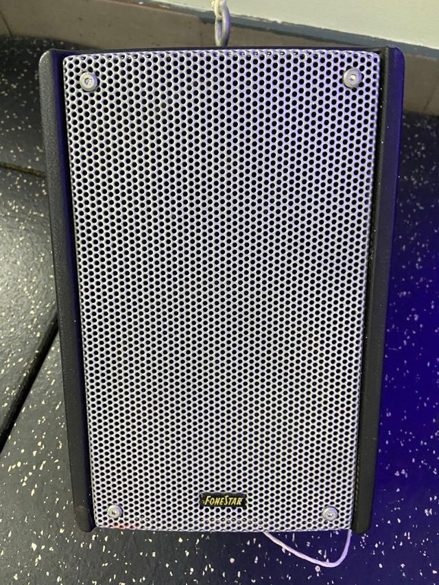 Altavoz Fonestar - Negro y Plata
