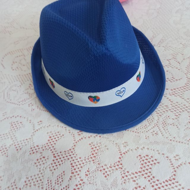 Sombrero azul para adulto