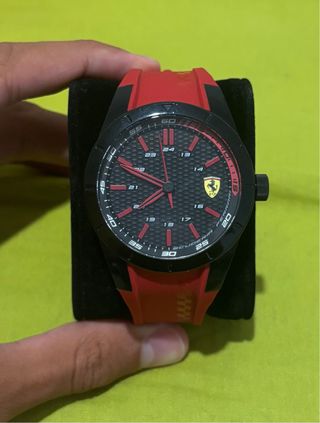 Reloj Ferrari Scuderia - Rojo