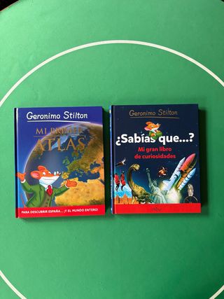 2 Libros de Geronimo Stilton Nuevos