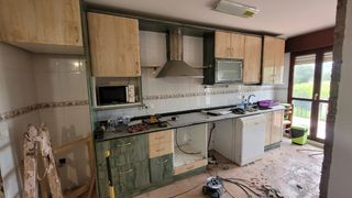 Muebles cocina - Madera - Beige/Verde