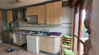 Muebles cocina - Madera - Beige/Verde