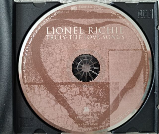 CD Lionel Richie - Truly the Love Songs
