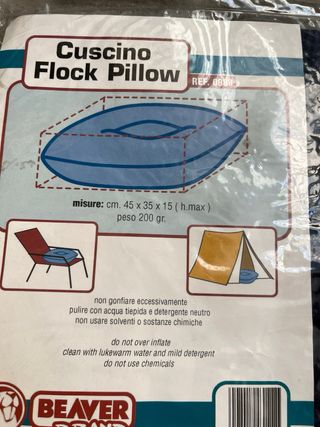 Cuscino Flock Pillow Beaver Brand