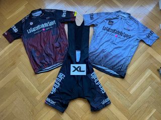 CONJUNTO Equipación ciclismo.3PRENDAS.NUEVO.XL
