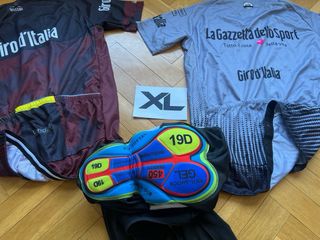 CONJUNTO Equipación ciclismo.3PRENDAS.NUEVO.XL