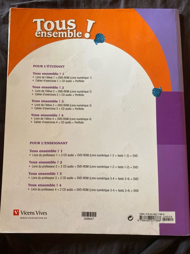 Tous Ensemble 1 Livre De L'eleve + Dvd-rom