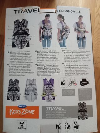 Mochila portabebés Jane Travel