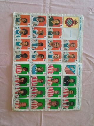 ALBUM CROMOS FÚTBOL 78/79 Y MUNDIAL ARGENTINA 78 