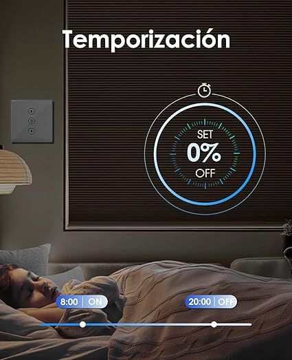 Interruptor Persiana WiFi Allevoi CS02