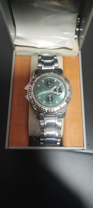 Reloj Lotus cronógrafo verde