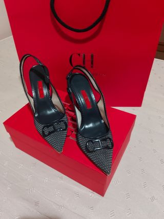 Zapatos Carolina Herrera - azul oscuro 