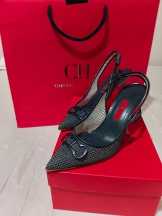 Zapatos Carolina Herrera - azul oscuro 