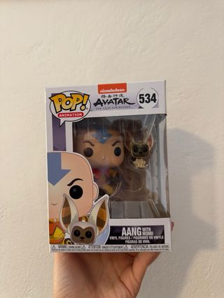 Funko Pop! Avatar Aang & Momo #534