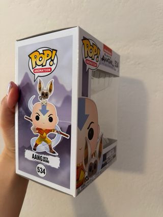 Funko Pop! Avatar Aang & Momo #534