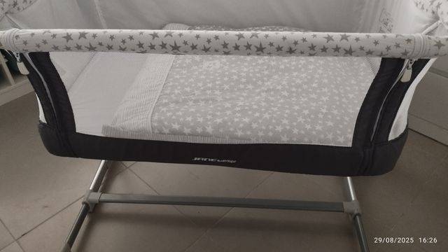 Minicuna colecho Jane - estrellas grises