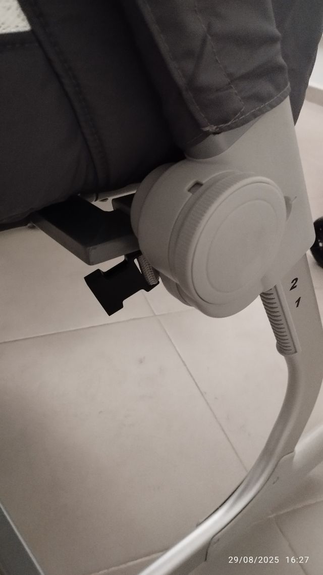 Minicuna colecho Jane - estrellas grises