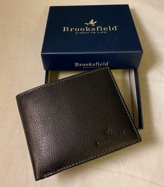 Portafoglio Brooksfield Uomo Pelle Nero