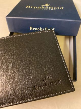 Portafoglio Brooksfield Uomo Pelle Nero