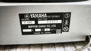 Yamaha NS P-550: Tocadiscos Vintage